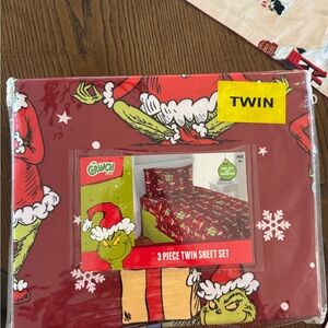 Grinch 3-Piece Twin Sheet Set
